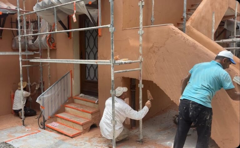 Ravalement de façade — réalisation RP Perrignier