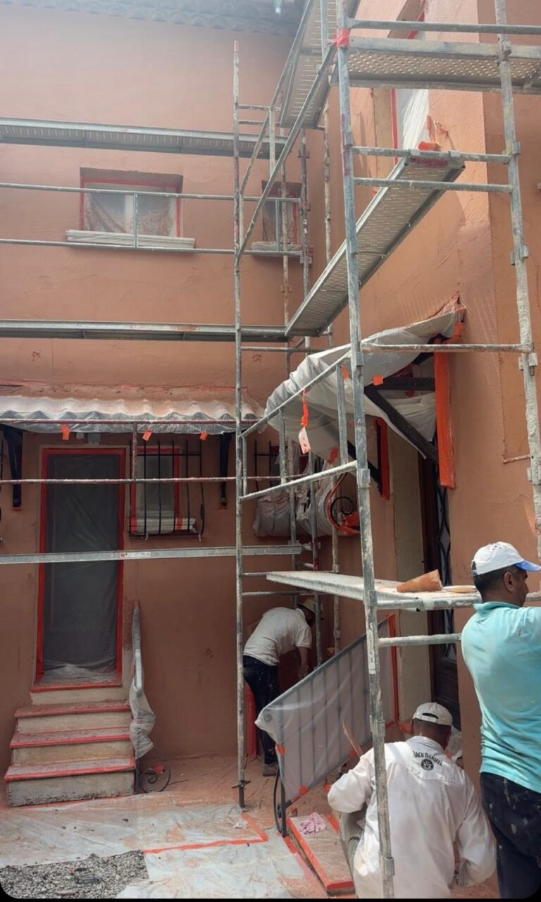Ravalement de façade — réalisation RP Perrignier