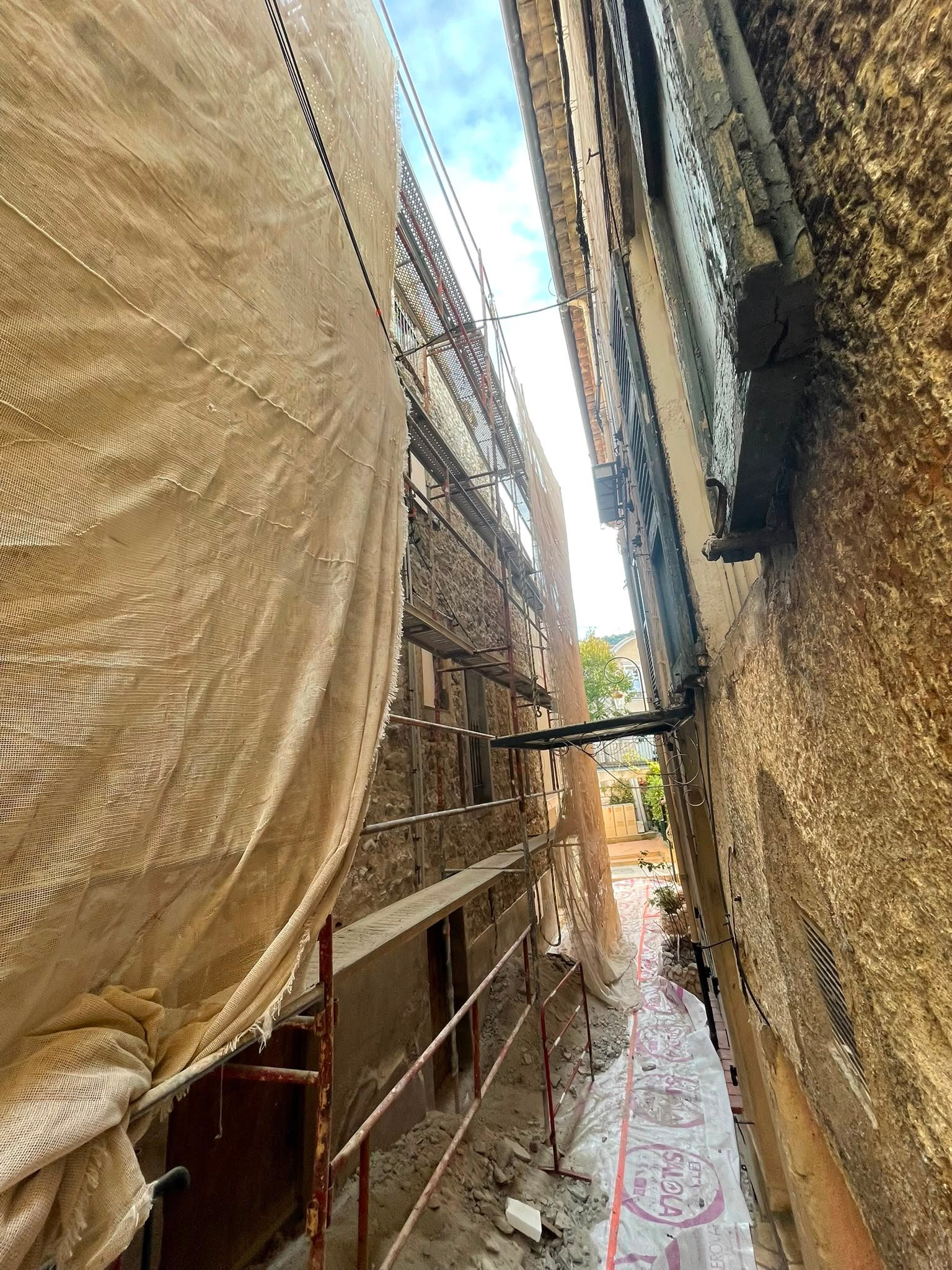Ravalement de façade en pierre