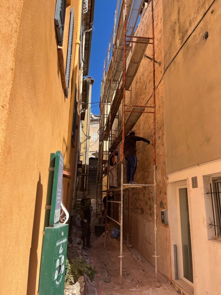 Ravalement de façade — réalisation RP Perrignier