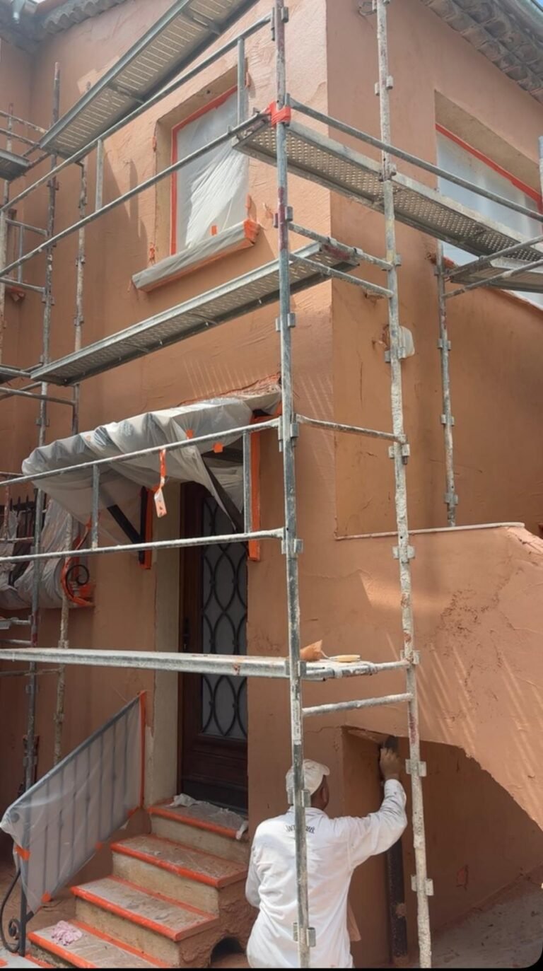Ravalement de façade — réalisation RP Perrignier