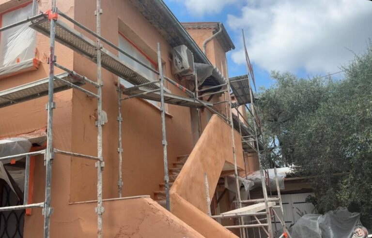 Ravalement de façade — réalisation RP Perrignier